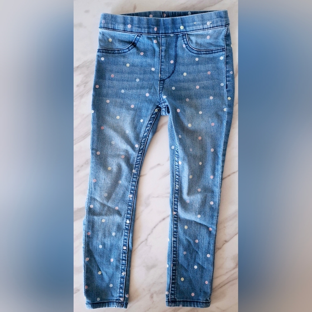 H&M Polka Dot Jeggings (3T/4T)
